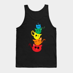 Rainbow Cats Tank Top